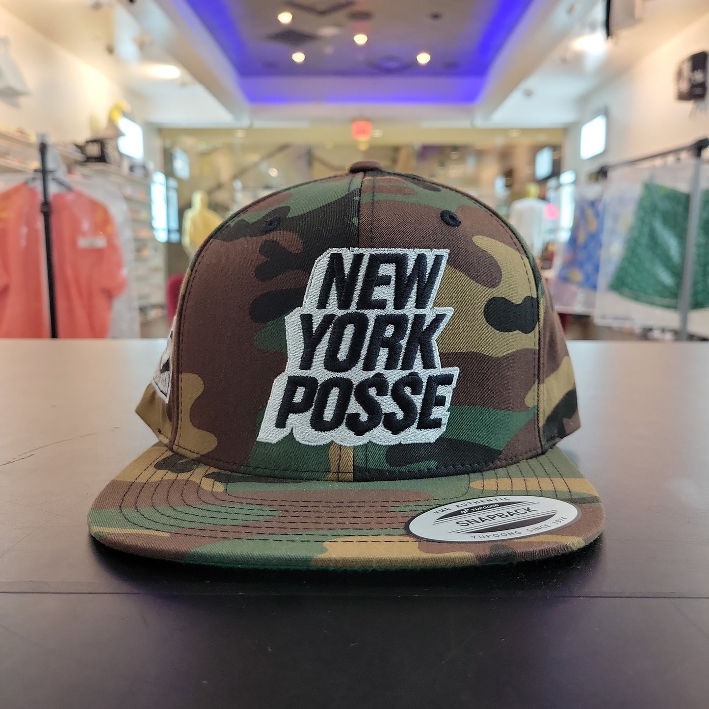 NY POSSE REVERSE DARK CAMO SNAPBACK PALISADES
