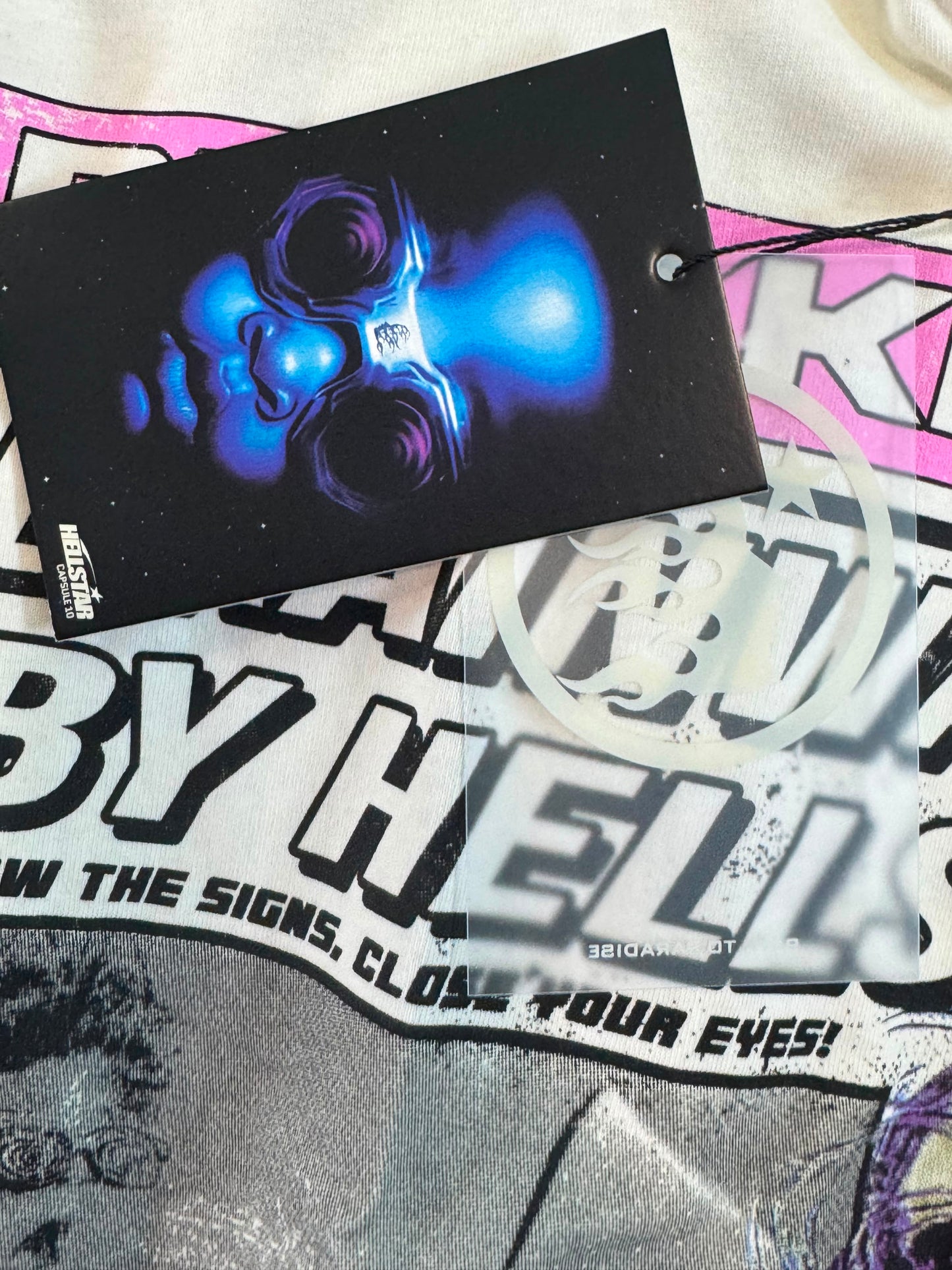 Hellstar studios breaking news t shirt FW23