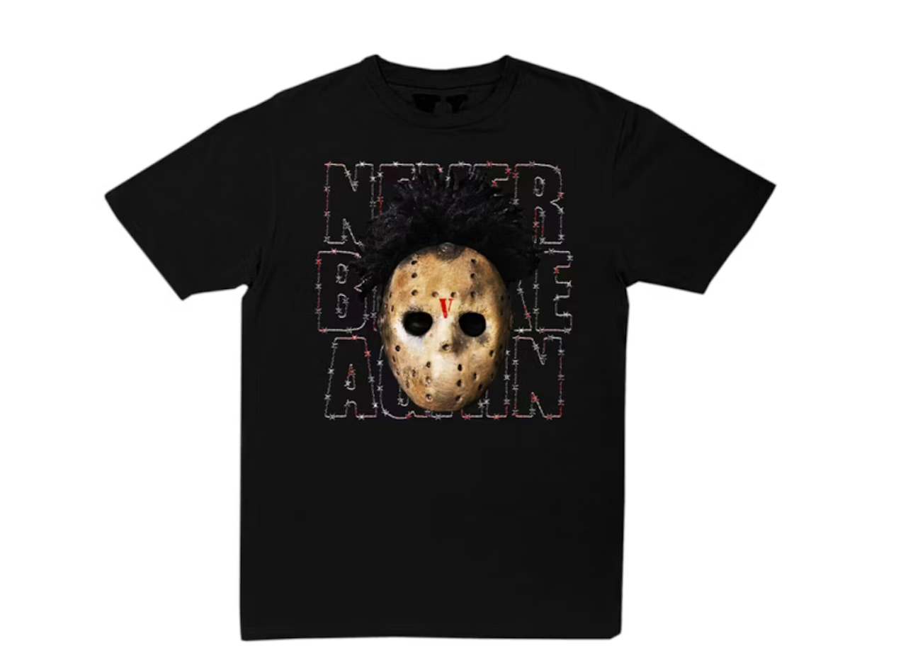 Vlone x Never Broke Again Haunted T-shirt Black PALISADES