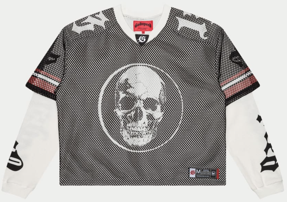 GODSPEED TD Layered Jersey (Black/White/Red) PALISADES