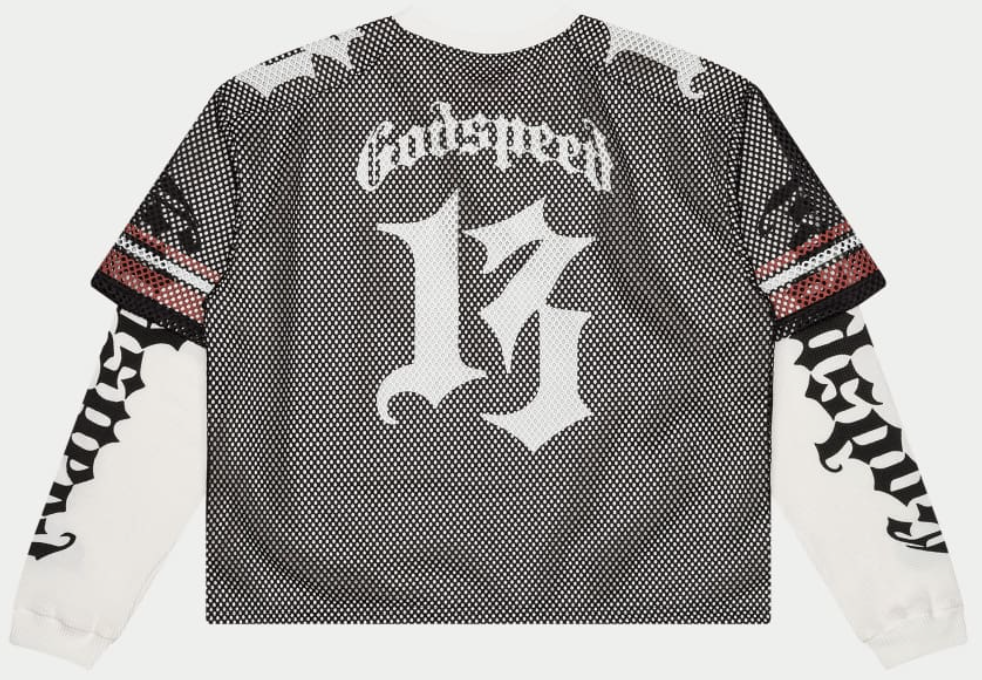 GODSPEED TD Layered Jersey (Black/White/Red) PALISADES
