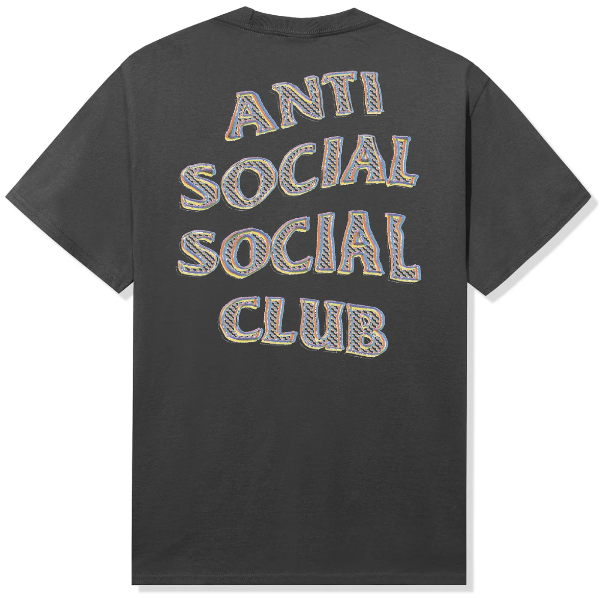 Anti Social Social Club ASSC Blurred Lines Mind Games Medium Grey Tee PALISADES