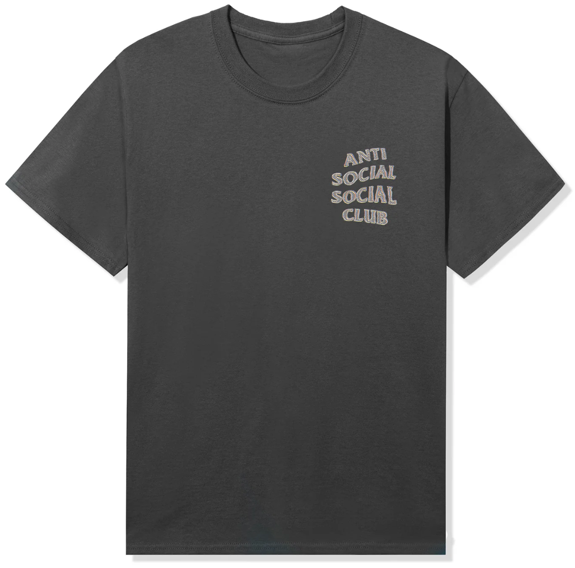 Anti Social Social Club ASSC Blurred Lines Mind Games Medium Grey Tee PALISADES