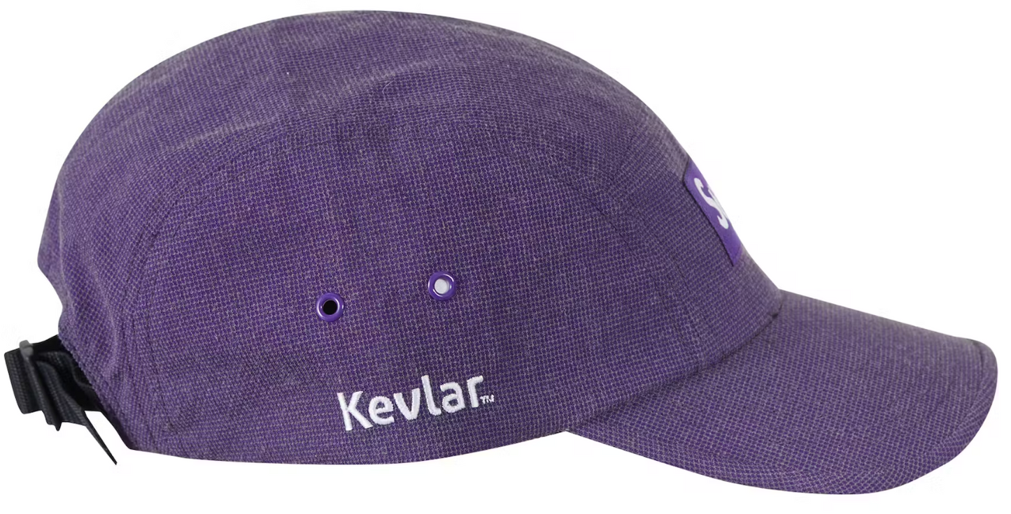 Supreme Kevlar Camp Cap (SS23) Purple PALISADES