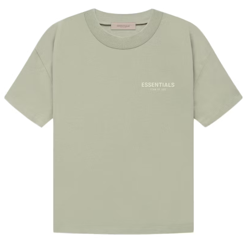 ESSENTIALS FEAR OF GOD SEAFOAM T-SHIRT