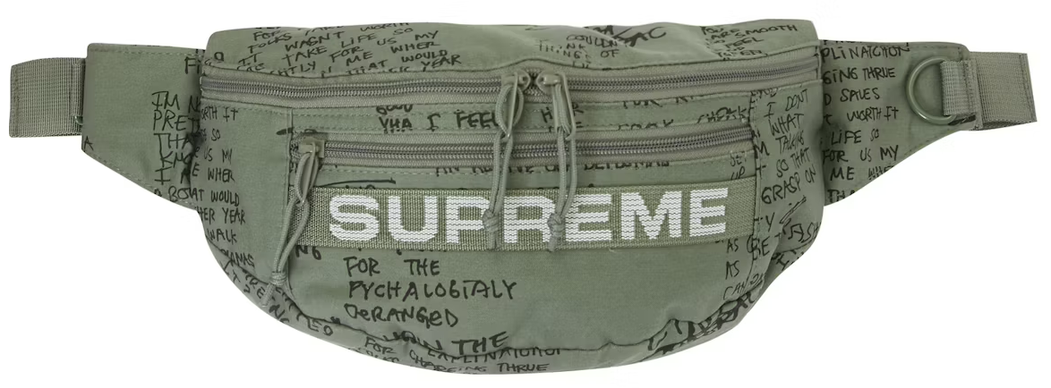 Supreme Field Waist Bag Olive Gonz PALISADES