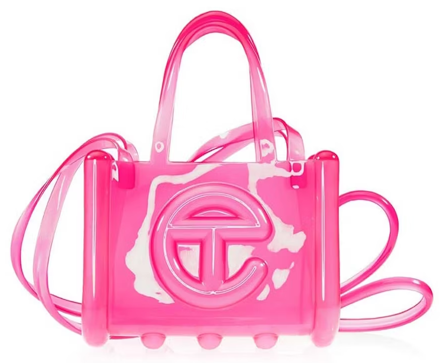 Telfar x Melissa Small Jelly Shopper Clear Pink PALISADES