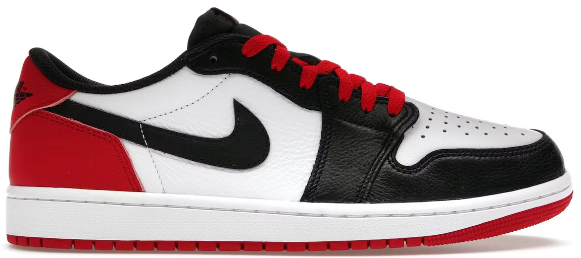 Jordan 1 Retro Low OG Black Toe (2023) (GS) PALISADES
