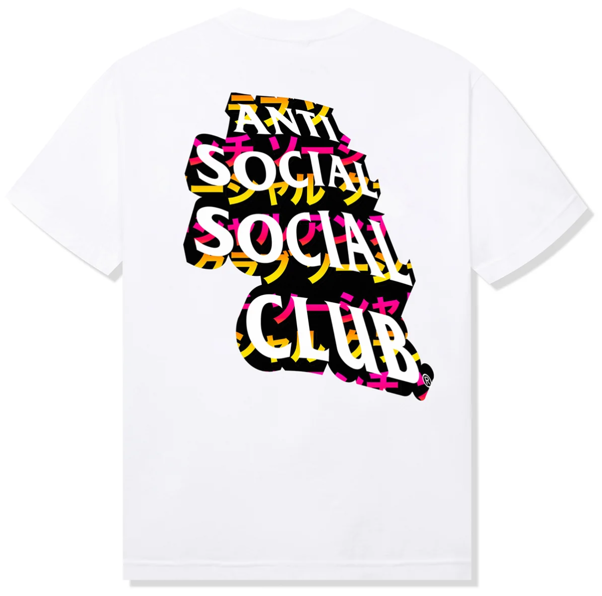 Anti Social Social Club Twisted Quickness Tee White PALISADES
