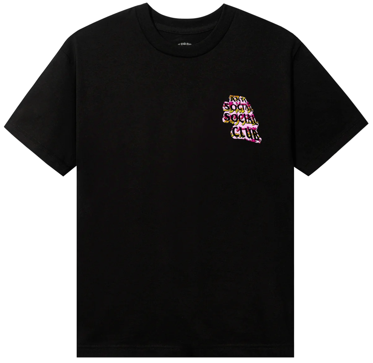 Anti Social Social Club Twisted Quickness Tee Black PALISADES