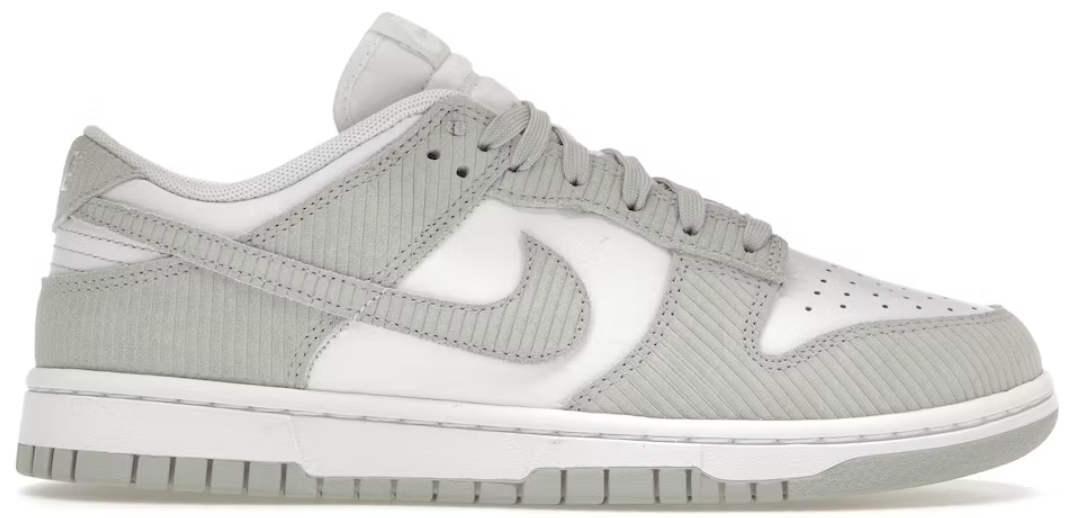 Nike Dunk Low Light Silver Corduroy (Women's) AMERICAN DREAM