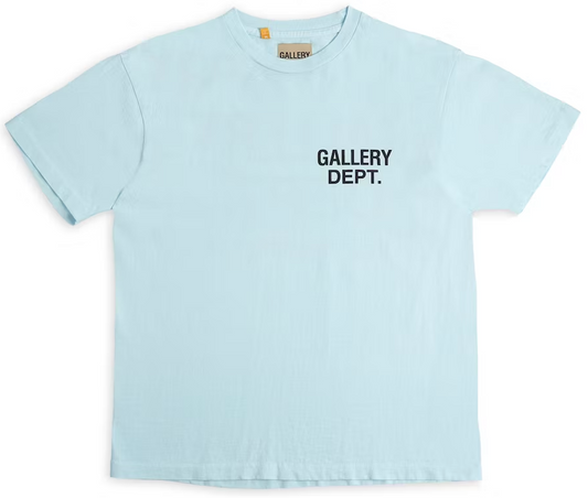 Gallery Dept. Souvenir T-shirt Baby Blue AMERICAN DREAM