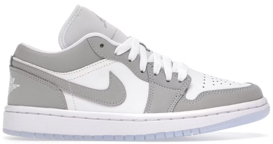 Jordan 1 Low Wolf Grey (Women's) AMERICAN DREAM