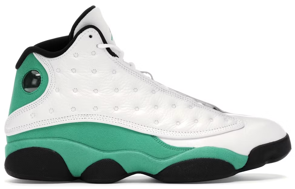 Jordan 13 Retro White Lucky Green PALISADES