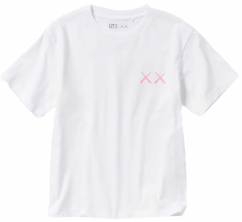 KAWS x Uniqlo Kids UT Short Sleeve Graphic T-shirt (US Sizing) White PALISADES