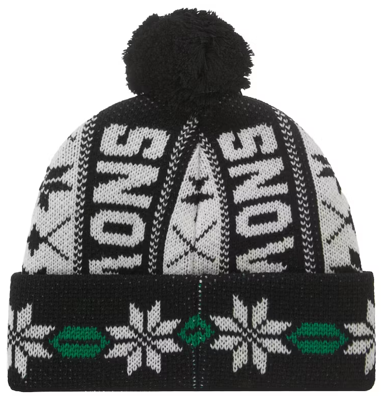 Supreme Snow Beanie Black PALISADES