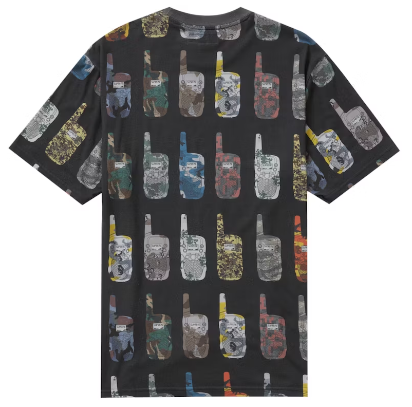 Supreme Walkie Talkie S/S Top Black PALISADES