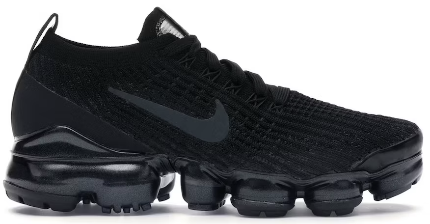 Nike Air VaporMax Flyknit 3 Triple Black (Women's) AMERICAN DREAM