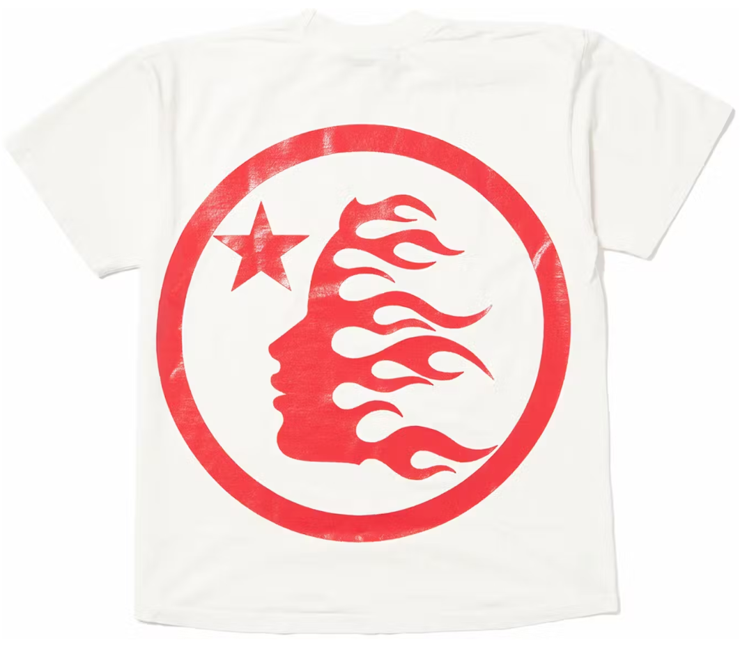 Hellstar Sport Logo Gel T-shirt White AMERICAN DREAM