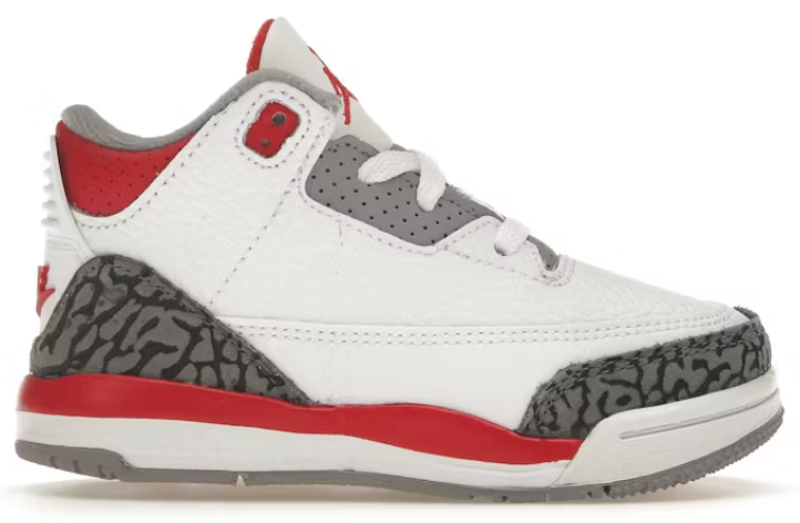 Jordan 3 Retro Fire Red (2022) (TD) PALISADES