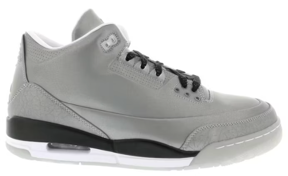 Jordan 3 Retro 5Lab3 Silver PALISADES