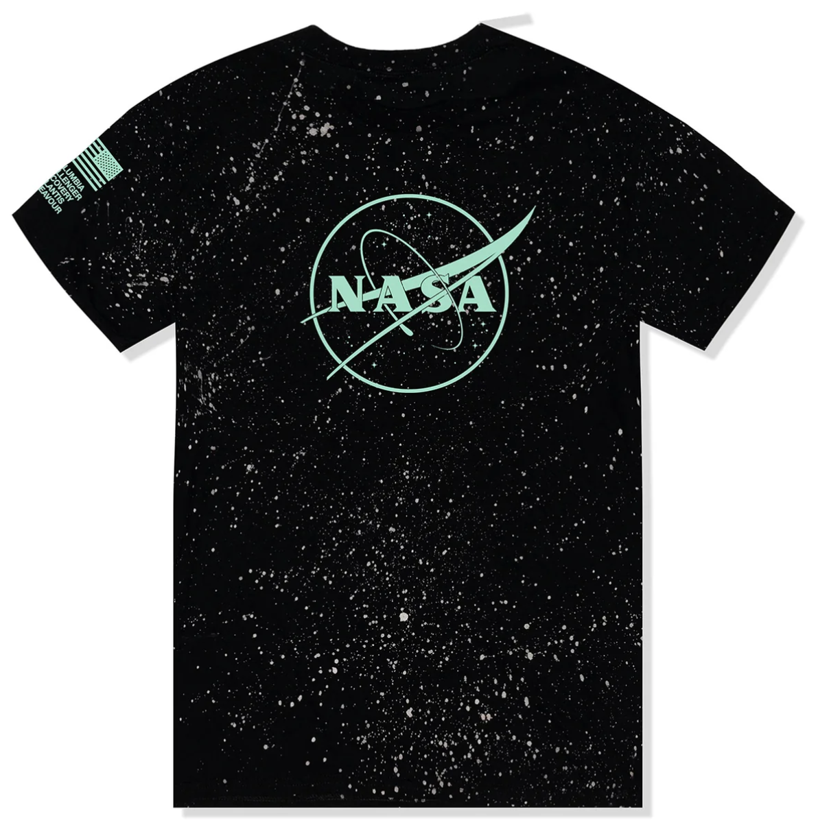 Anti Social Social Club Nebula GID Tee Black PALISADES