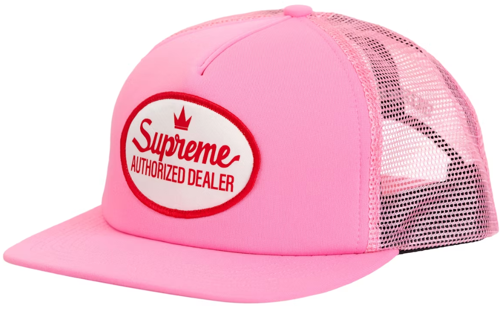 Supreme Authorized Mesh Back 5-Panel (FW24) Pink PALISADES