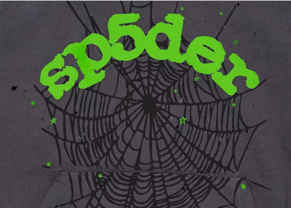 Sp5der Wait Web Hoodie Slate Grey PALISADES