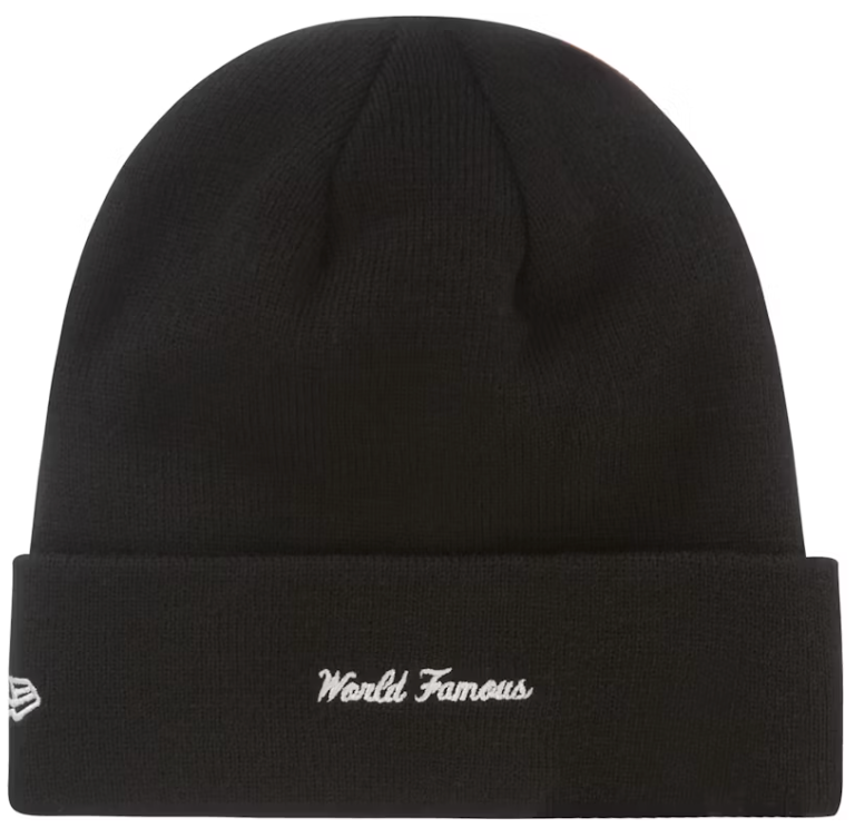 Supreme New Era Box Logo Beanie (FW22) Black PALISADES