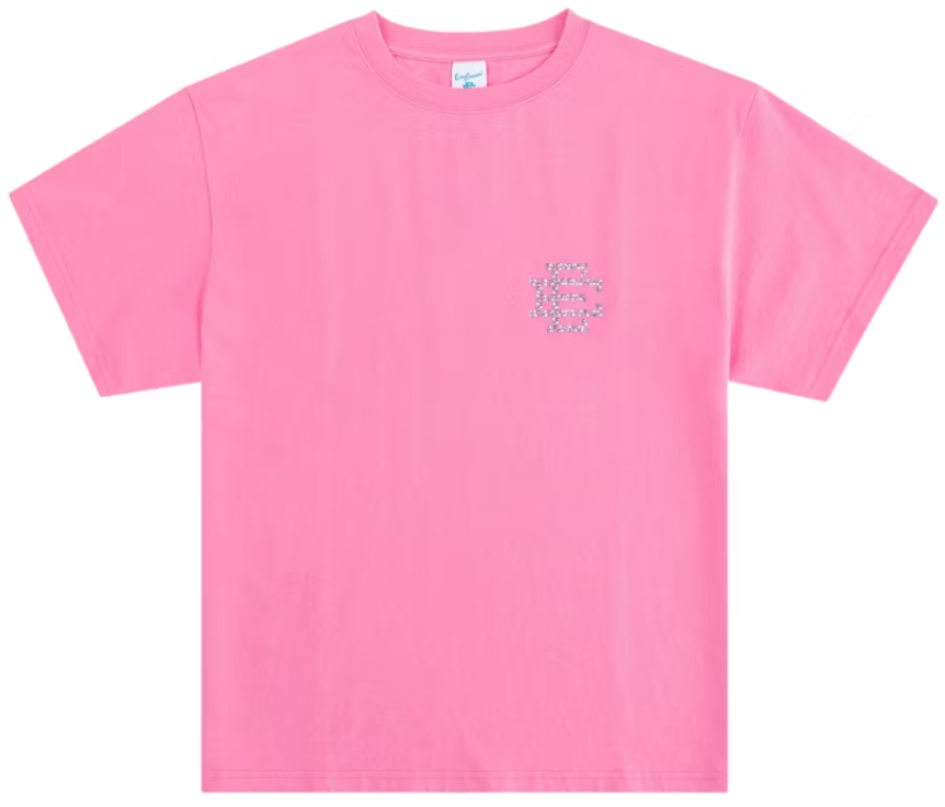 Eric Emanuel EE Swarovski T-Shirt Pink/Swarovski PALISADES