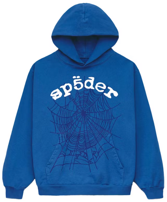 Sp5der Legacy Hoodie Blue PALISADES