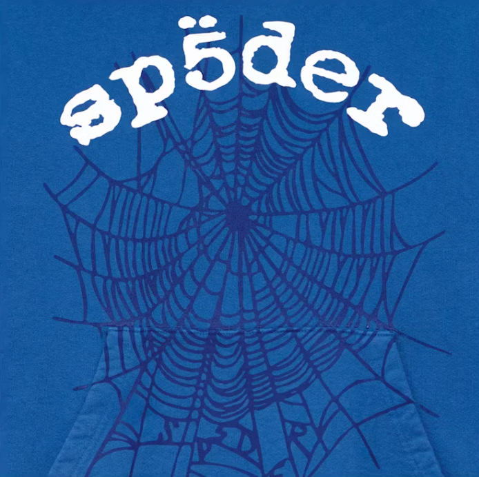 Sp5der Legacy Hoodie Blue PALISADES