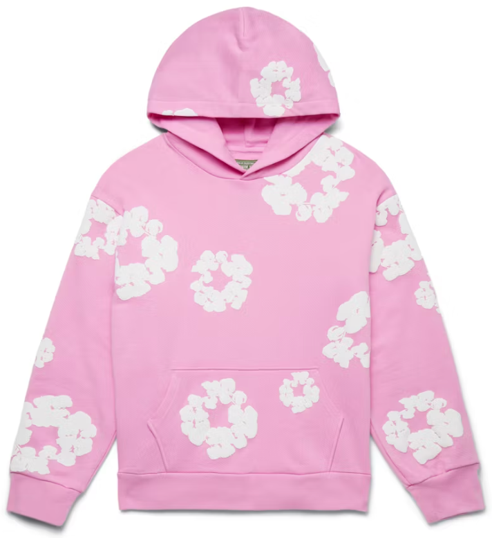 Denim Tears The Cotton Wreath Sweatshirt Pink PALISADES