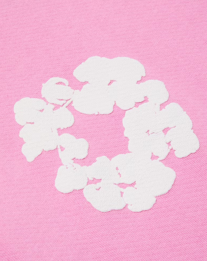 Denim Tears The Cotton Wreath Sweatshirt Pink PALISADES