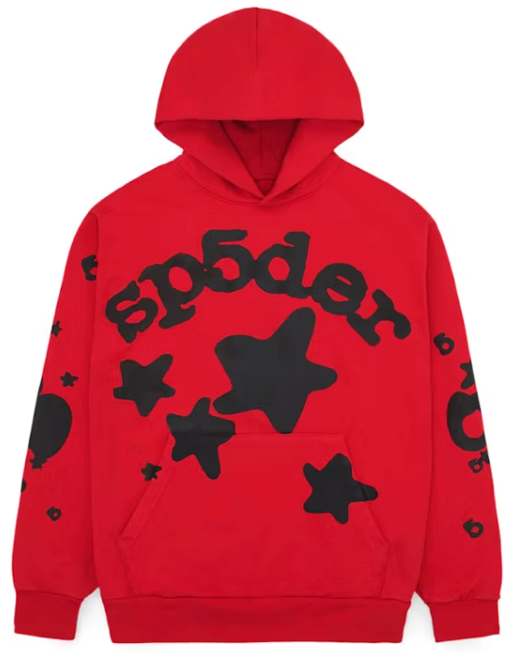 Sp5der Beluga Hoodie Red PALISADES