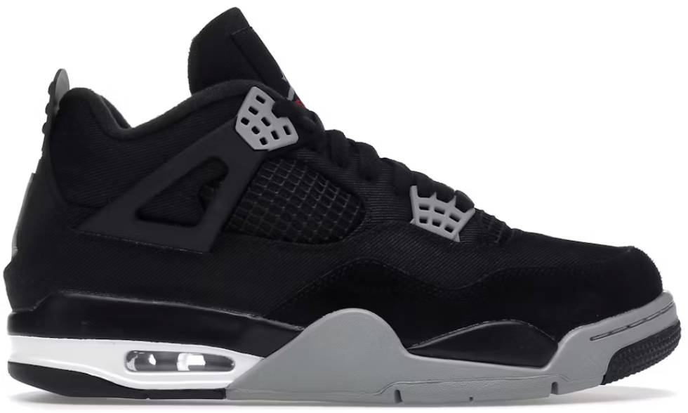 Jordan 4 Retro SE Black Canvas PALISADES