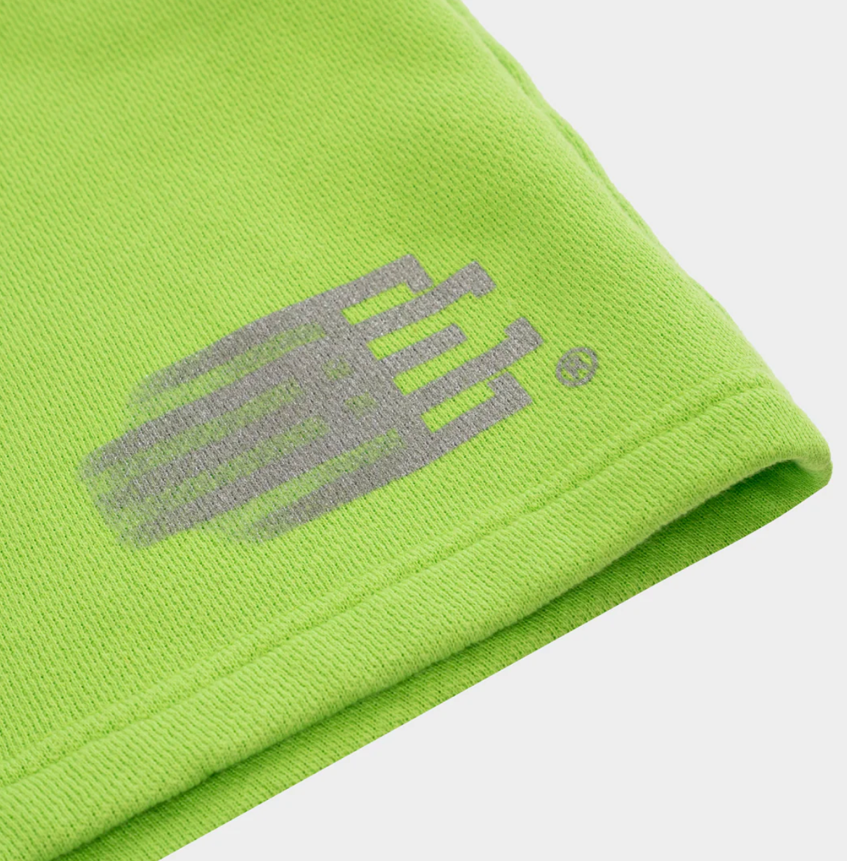 Eric Emanuel Cotton Neon Green Basic Short PALISADES