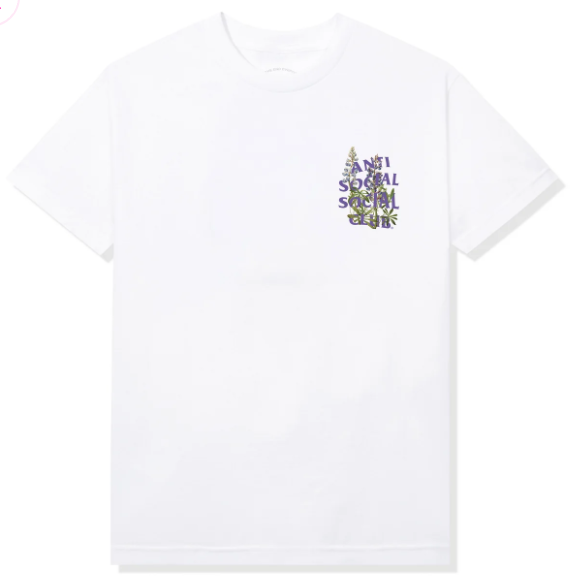 Anti Social Social Club Lupin Tee White PALISADES