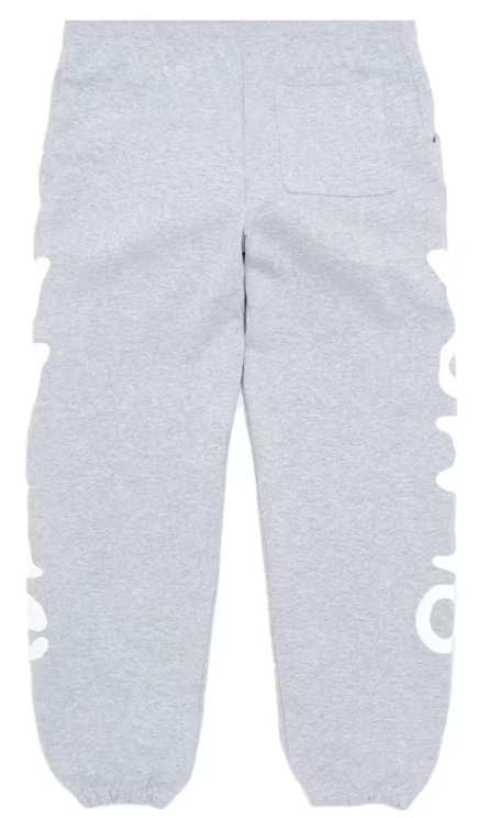 Sp5der Beluga Sweatpants Heather Grey PALISADES