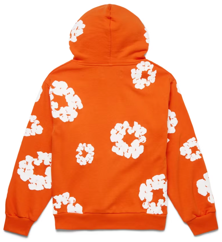 Denim Tears The Cotton Wreath Sweatshirt Orange PALISADES