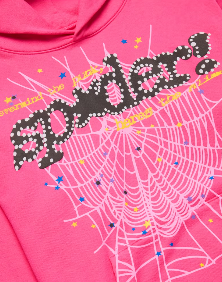 Sp5der P*NK V2 Hoodie Pink PALISADES