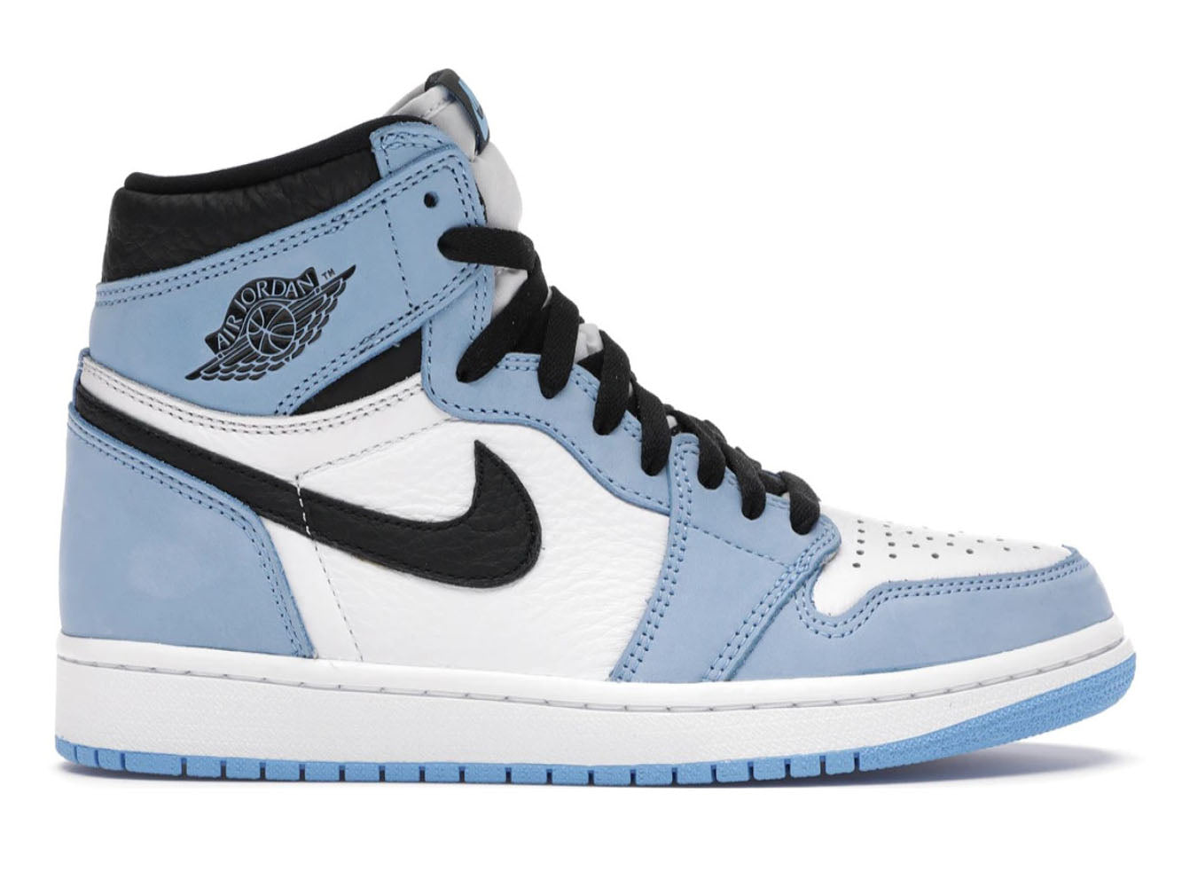 Jordan 1 Retro High White University Blue Black