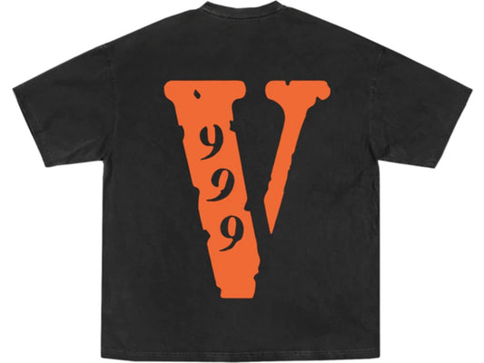 Juice Wrld x Vlone 999 T-Shirt Black RIDGE HILL