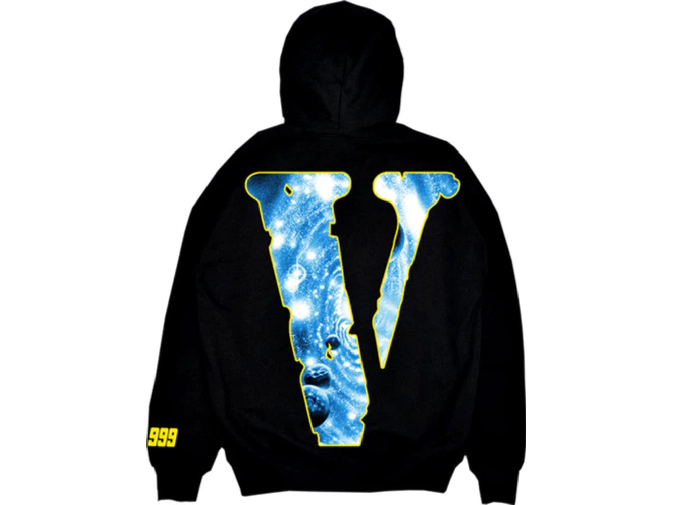 Juice Wrld x Vlone Cosmic Hoodie Black