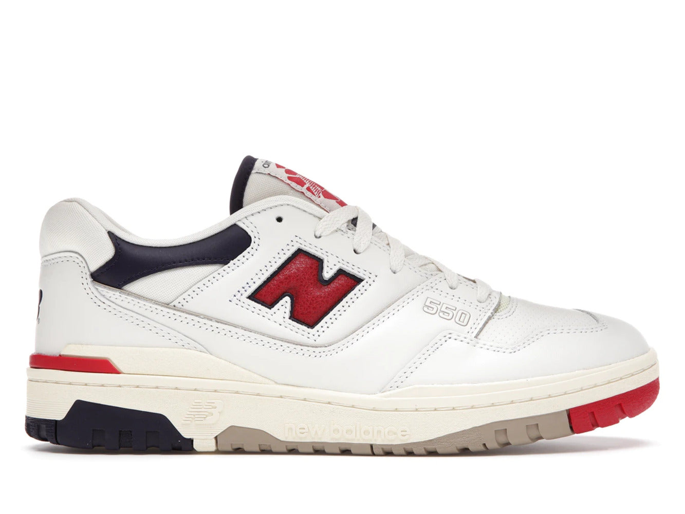 New Balance 550 Aime Leon Dore White Navy Red AMERICAN DREAM