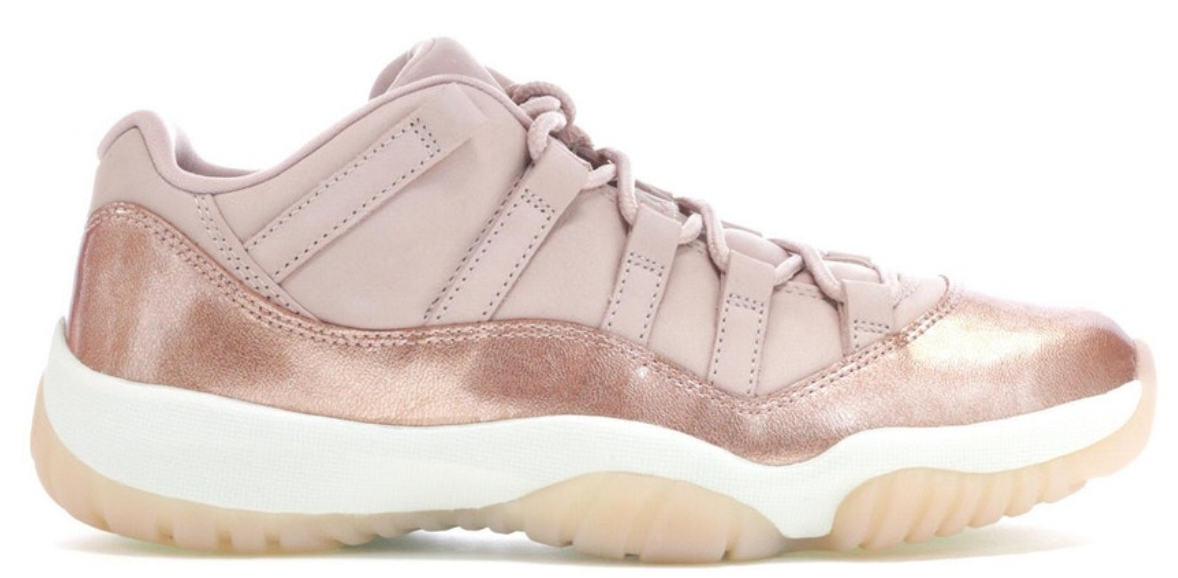 Jordan 11 Retro Low Rose Gold (Women's) PALISADES
