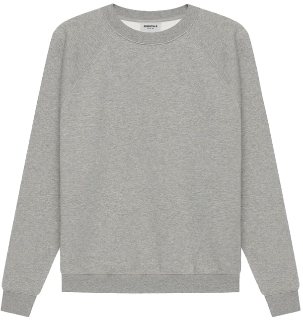 Fear of God Essentials Pull-Over Crewneck Dark Heather Oatmeal