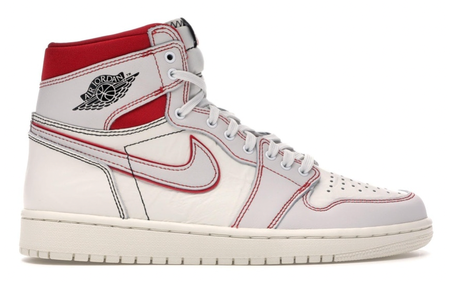 Jordan 1 Retro High Phantom Gym Red