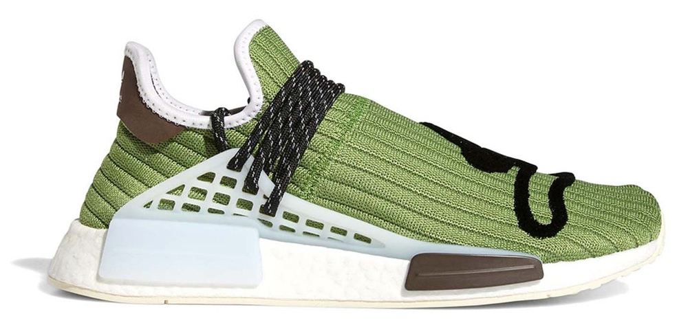 adidas NMD Hu Pharrell x Billionaire Boys Club Running Dog Green PALISADES