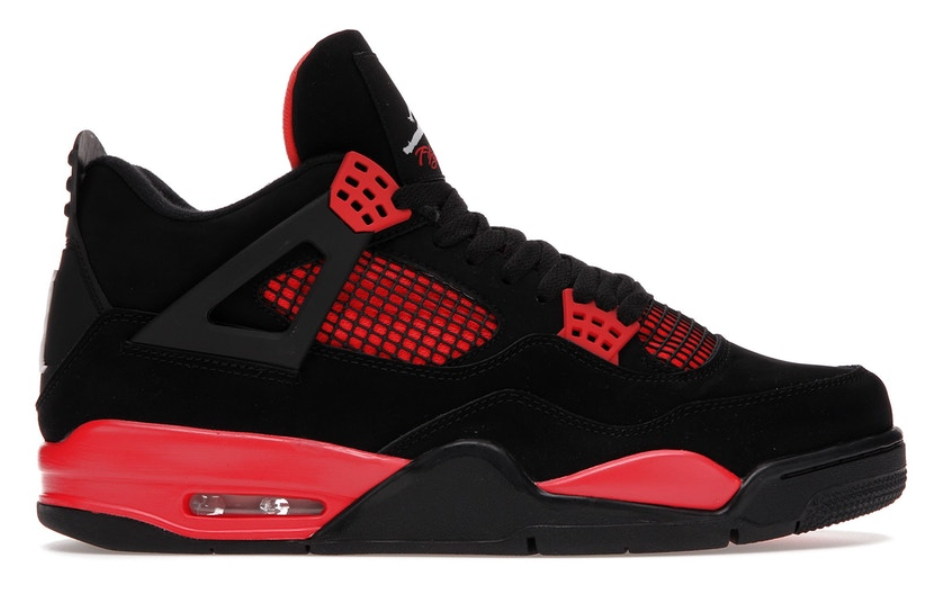 Jordan 4 Retro Red Thunder RIDGE HILL